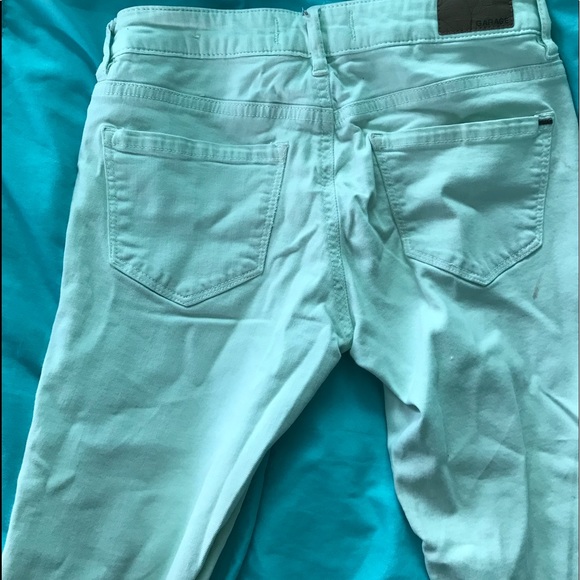 Mint colour Garage jeans - Picture 3 of 3